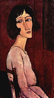 Modigliani:  (id: 960) falikép keretezve