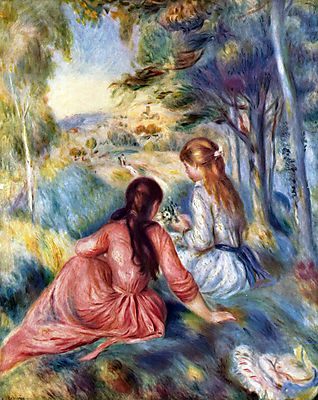 Pierre Auguste Renoir:  (id: 1461) falikép keretezve