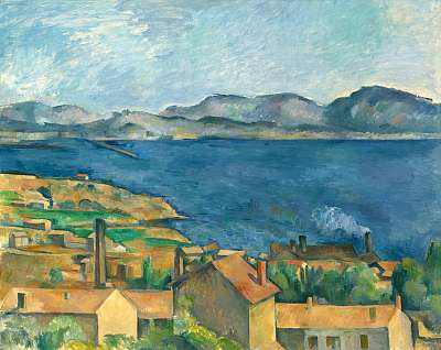 Paul Cézanne:  (id: 21261) többrészes vászonkép