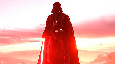 Star Wars: Battlefront - Darth Vader videojáték téma (többrészes kép) - vászonkép, falikép otthonra és irodába