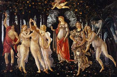 Sandro Botticelli:  (id: 22762) falikép keretezve