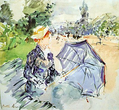 Berthe Morisot:  (id: 1963) többrészes vászonkép