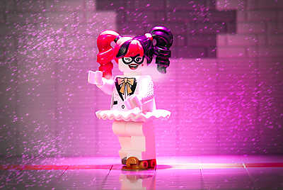 LEGO Batman - Harley Quinn (keretezett kép) - vászonkép, falikép otthonra és irodába