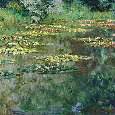 Claude Monet:  (id: 2968) többrészes vászonkép
