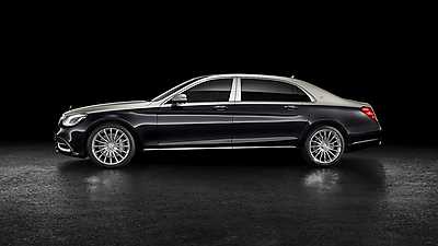 Mercedes Maybach S Class S560 Sedan (keretezett kép) - vászonkép, falikép otthonra és irodába