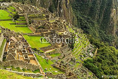 Machu Picchu (többrészes kép) - vászonkép, falikép otthonra és irodába