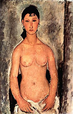 Modigliani:  (id: 970) falikép keretezve