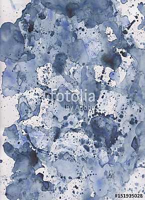 Abstract Splatter Painting (bögre) - vászonkép, falikép otthonra és irodába