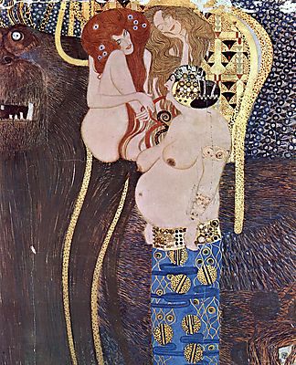 Gustav Klimt:  (id: 2771) többrészes vászonkép