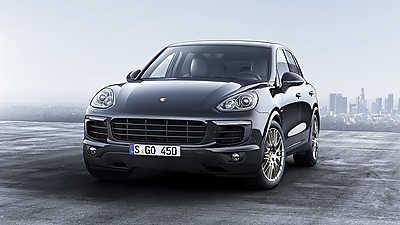 Porsche Cayenne Platinum (többrészes kép) - vászonkép, falikép otthonra és irodába