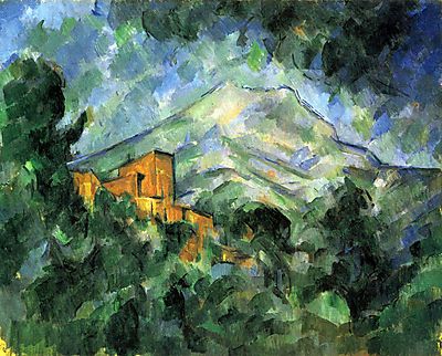 Paul Cézanne:  (id: 474) többrészes vászonkép