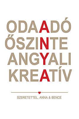 ANYA, Anyák-napi kép - Ingyenesen feliratozzuk! (v23) (poszter) - vászonkép, falikép otthonra és irodába