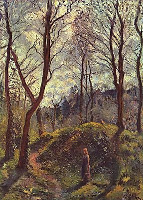 Camille Pissarro:  (id: 2677) falikép keretezve