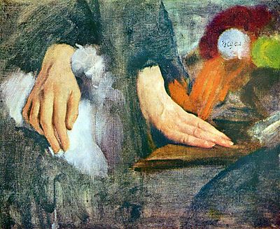 Edgar Degas:  (id: 877) falikép keretezve