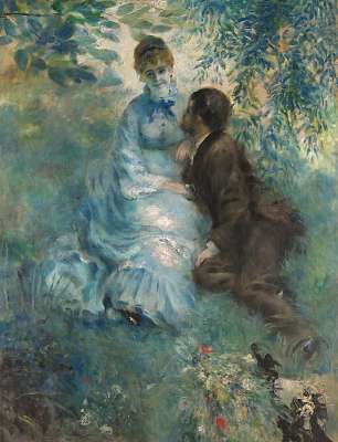 Pierre Auguste Renoir:  (id: 23479) falikép keretezve