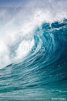 Big breaking Ocean wave on the north shore of Oahu Hawaii (többrészes kép) - vászonkép, falikép otthonra és irodába