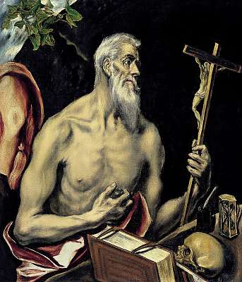 El Greco:  (id: 23281) falikép keretezve