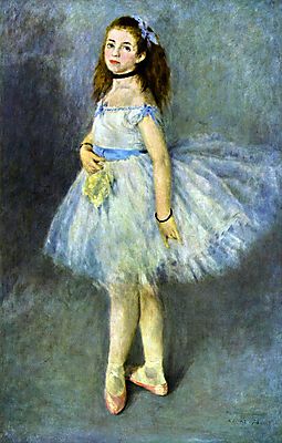 Balett-táncosnő (keretezett kép) - vászonkép, falikép otthonra és irodába