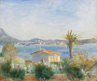 Pierre Auguste Renoir:  (id: 23482) falikép keretezve