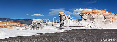 Campo de Piedra Pomez, Catamarca, Argentína (vászonkép óra) - vászonkép, falikép otthonra és irodába