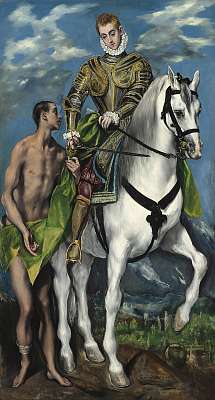 El Greco:  (id: 23285) vászonkép óra