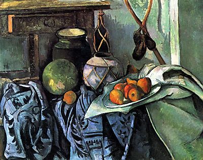 Paul Cézanne:  (id: 485) többrészes vászonkép