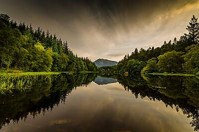 The Lochan, Skót felföld (fotótapéta) - vászonkép, falikép otthonra és irodába