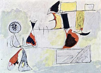 Arshile Gorky:  (id: 19686) többrészes vászonkép