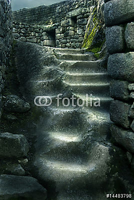 Létra Machu Pichu (fotótapéta) - vászonkép, falikép otthonra és irodába