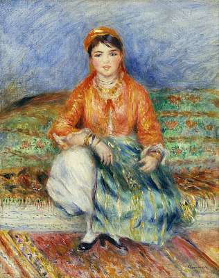 Pierre Auguste Renoir:  (id: 23487) falikép keretezve