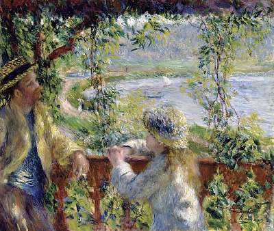 Pierre Auguste Renoir:  (id: 23488) falikép keretezve