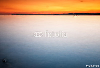 Sunset (bögre) - vászonkép, falikép otthonra és irodába