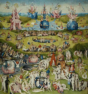 Hieronymus Bosch:  (id: 10089) többrészes vászonkép