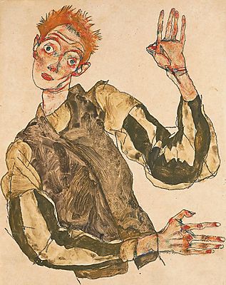 Egon Schiele:  (id: 3090) tapéta