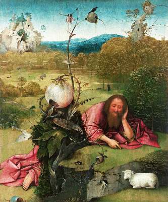Hieronymus Bosch:  (id: 23091) falikép keretezve