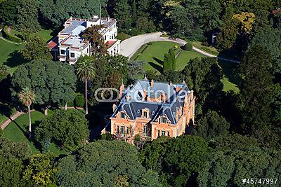 Tekintettel a helikopterről Buenos Aires, Argentína (bögre) - vászonkép, falikép otthonra és irodába