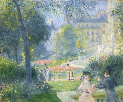 Pierre Auguste Renoir:  (id: 23495) falikép keretezve