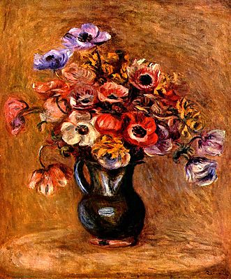 Pierre Auguste Renoir:  (id: 1396) falikép keretezve
