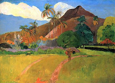 Paul Gauguin:  (id: 896) falikép keretezve