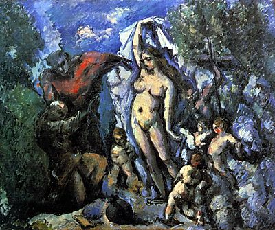 Paul Cézanne:  (id: 497) többrészes vászonkép