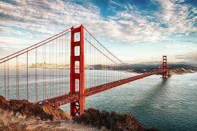 Golden Gate híd, San Francisco (fotótapéta) - vászonkép, falikép otthonra és irodába