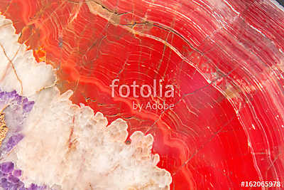 Red agate mineral (fotótapéta) - vászonkép, falikép otthonra és irodába