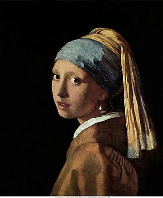 Jan Vermeer:  (id: 999) többrészes vászonkép