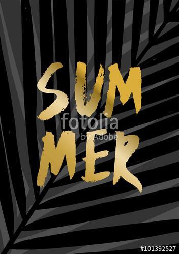 Summer Poster Design, Premium Kollekció