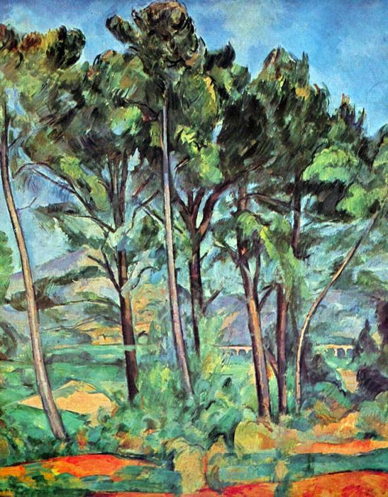 Viadukt, Paul Cézanne