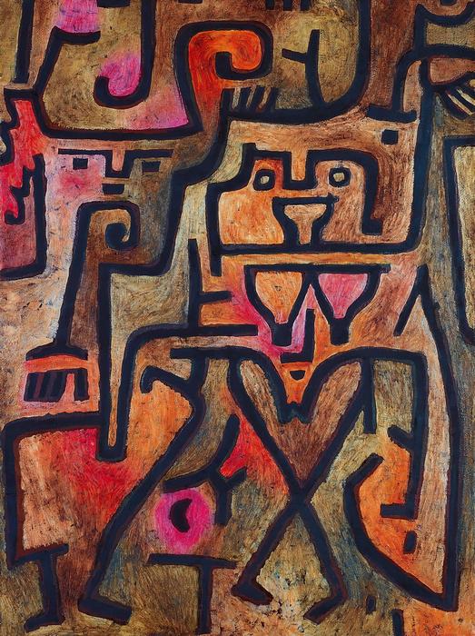 Erdei boszorkányok, Paul Klee