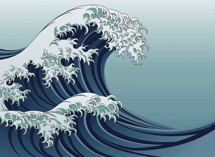 Great Wave, Katsushika Hokusai