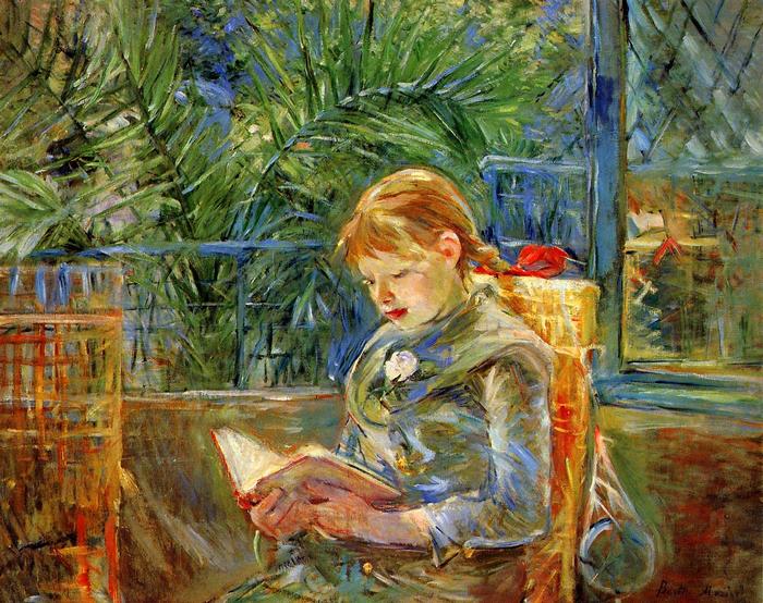 Olvasó kislány, Berthe Morisot