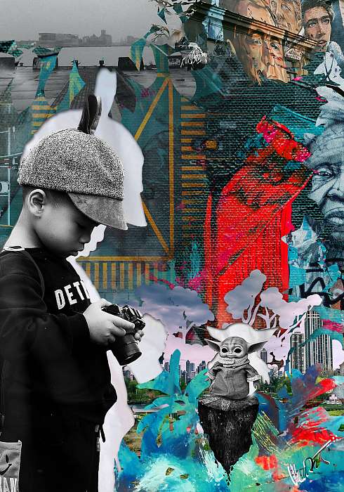 Child&Yoda (MenzArt), 