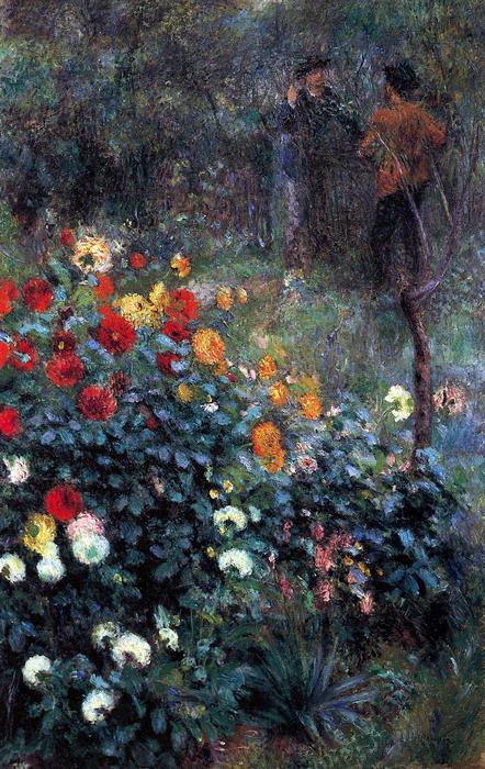 Kert a Cortot utcában, Pierre Auguste Renoir